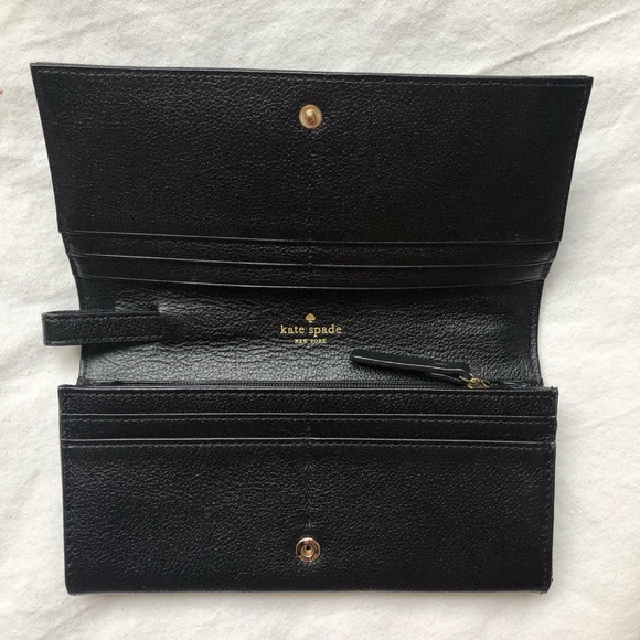 Black Kate Spade Wallet - Picture 2 of 4